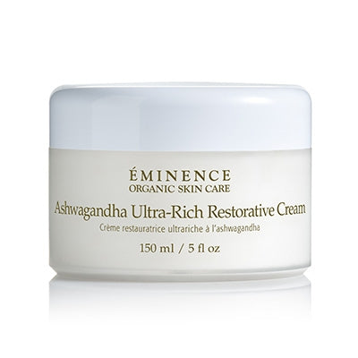 Éminence Organic Ashwagandha Ultra-Rich Restorative Cream 150ml in jar