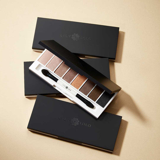 Lily Lolo Laid Bare Eye Palette stack
