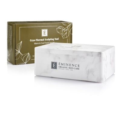 Eminence Organic Skin Care cryo-thermal sculpting tool packaging on a white background