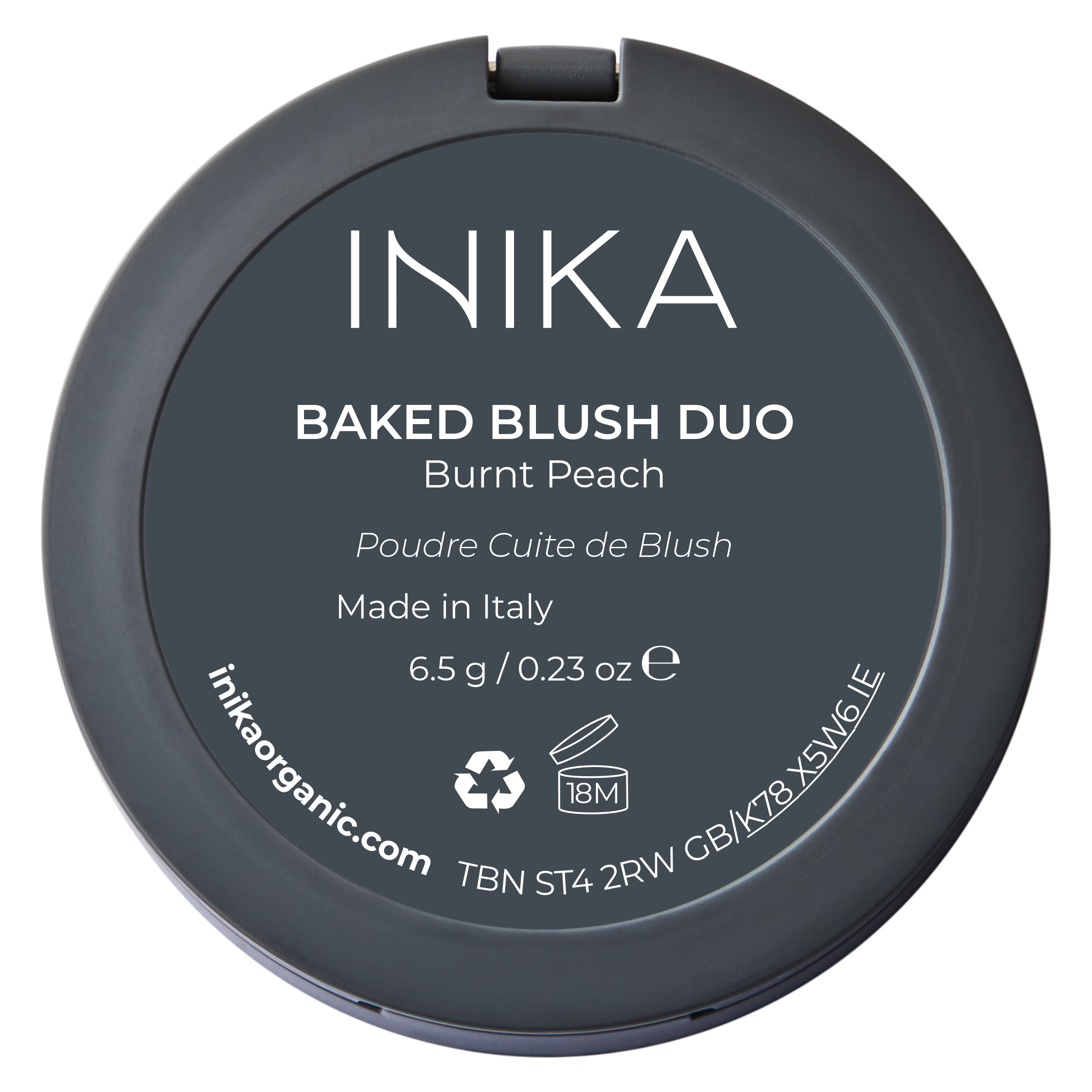 INIKA Organic Mineral Blush Duo 6.5g
