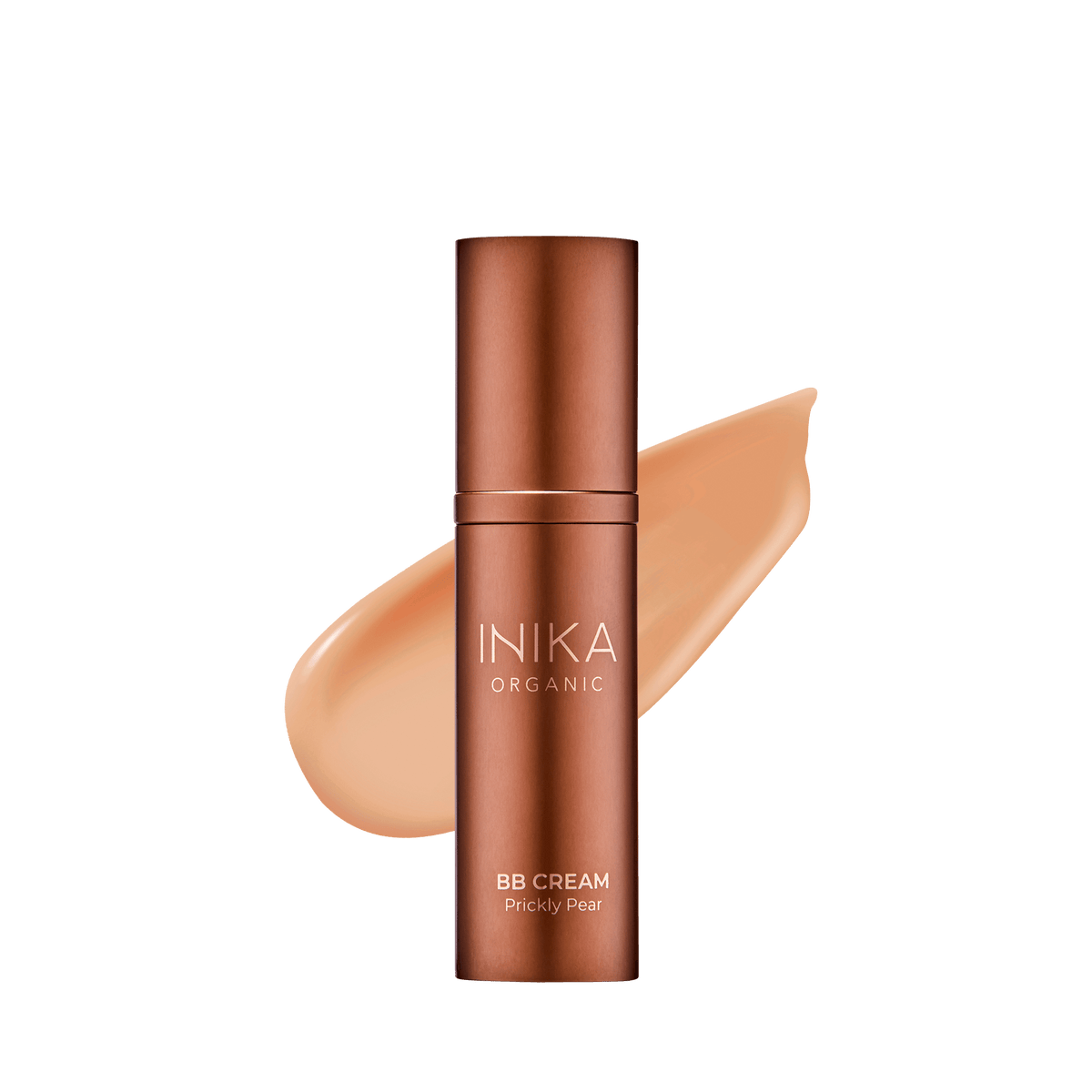 INIKA Certified Organic BB Cream 30ml biege swatch