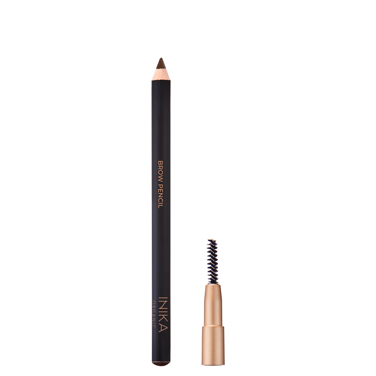 INIKA Certified Organic Brow Pencil 1.1g brunette open