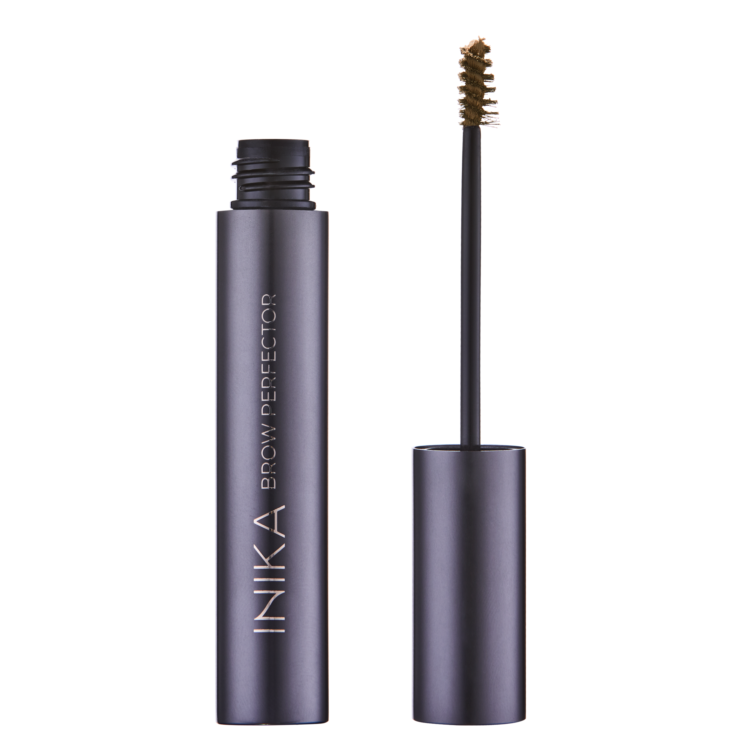 INIKA Certified Organic Brow Perfector 6.5ml in birch open top