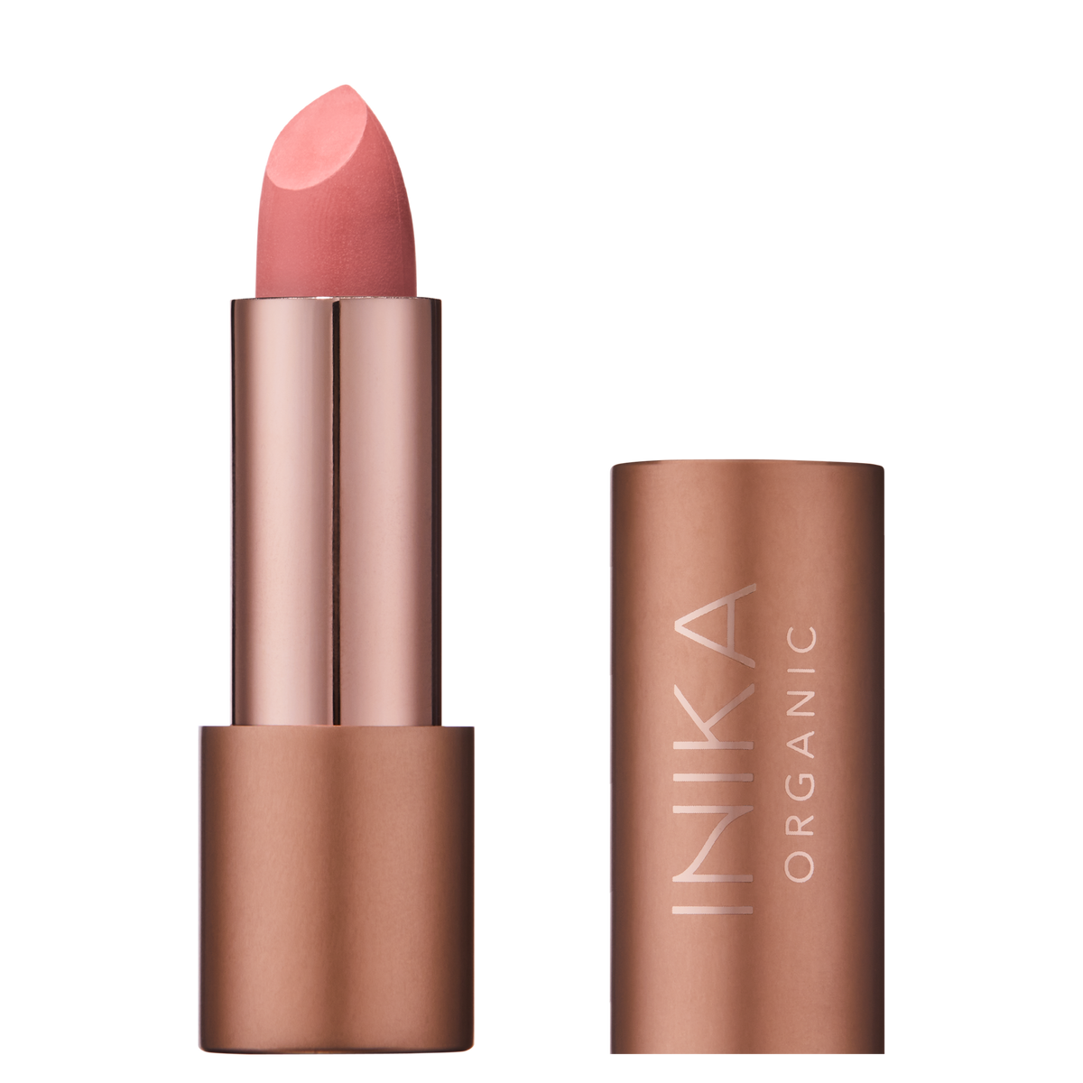 INIKA Certified Organic Vegan Lipstick 4.2g nude pink