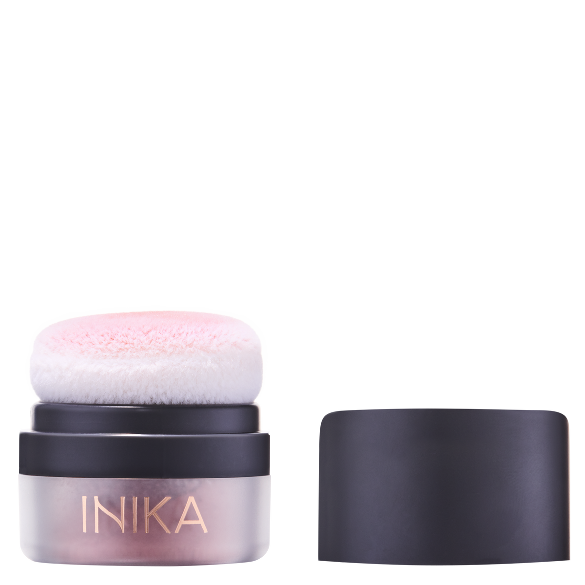 INIKA Organic Mineral Blush Puff Pot 3g open