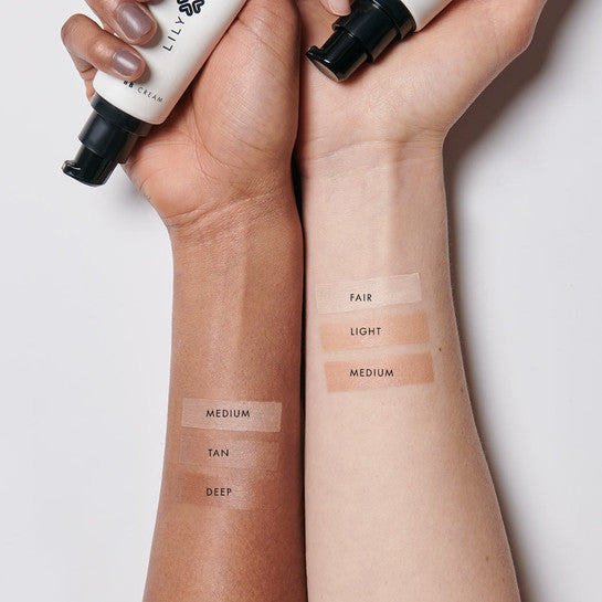Lily Lolo BB Cream arm swatches