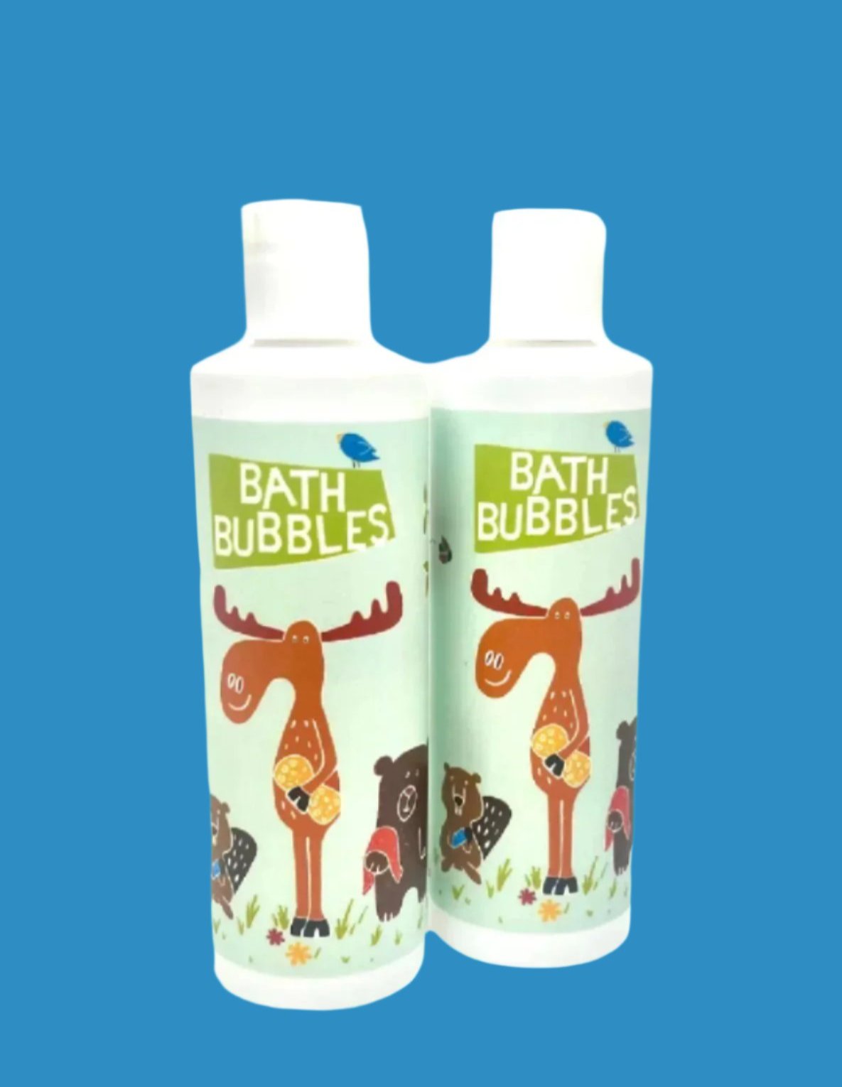 Sedbergh Soap Company Children's Bath Bubbles on blue background