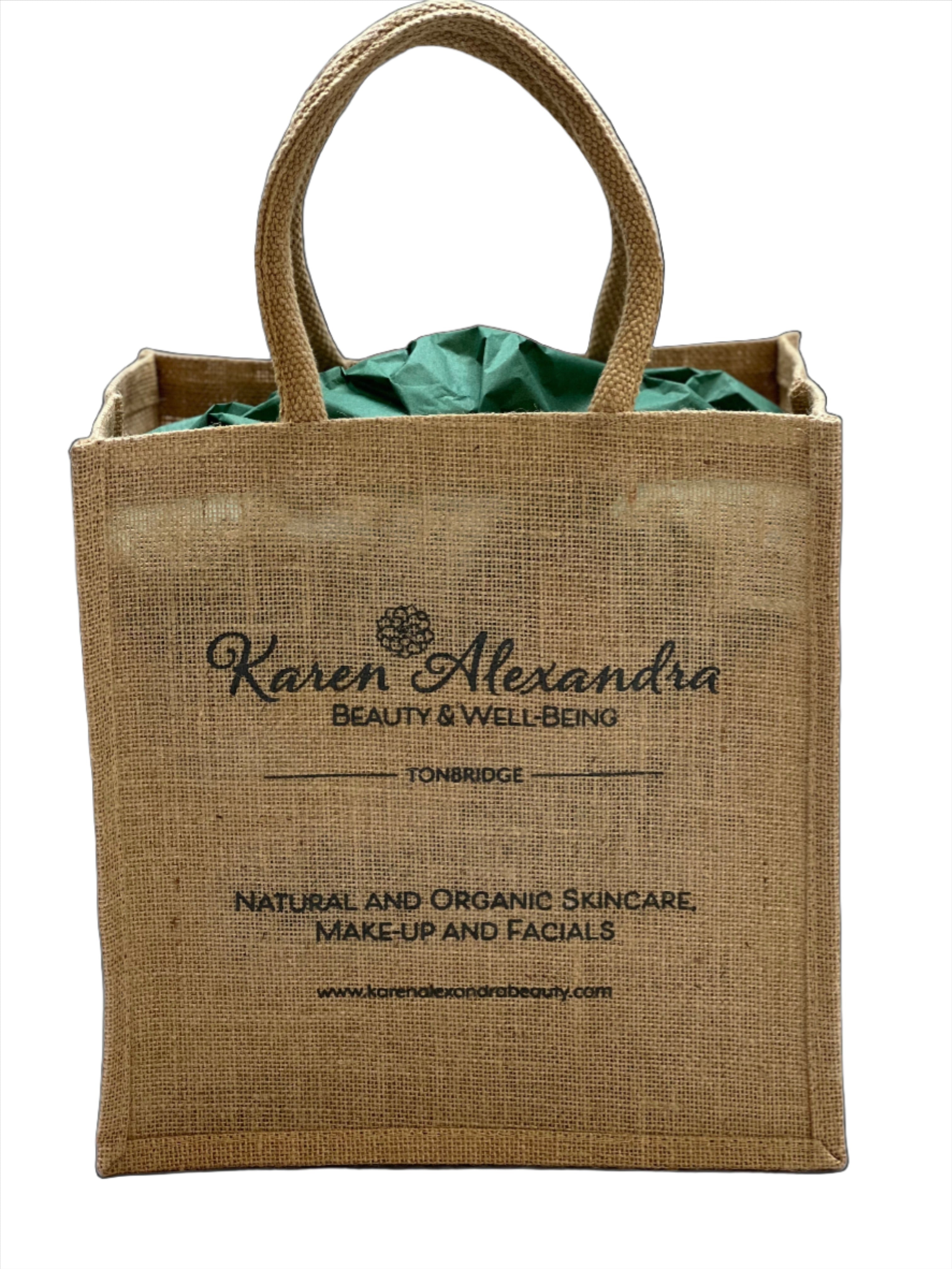 Jute Bag For Life by Karen Alexandra Beauty and wellBeing