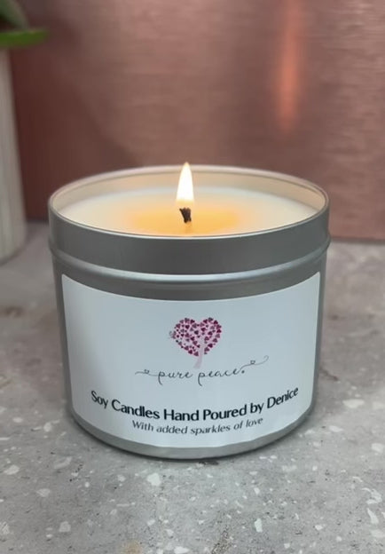 Pure Peace Hand Poured Soy Candles 200ml