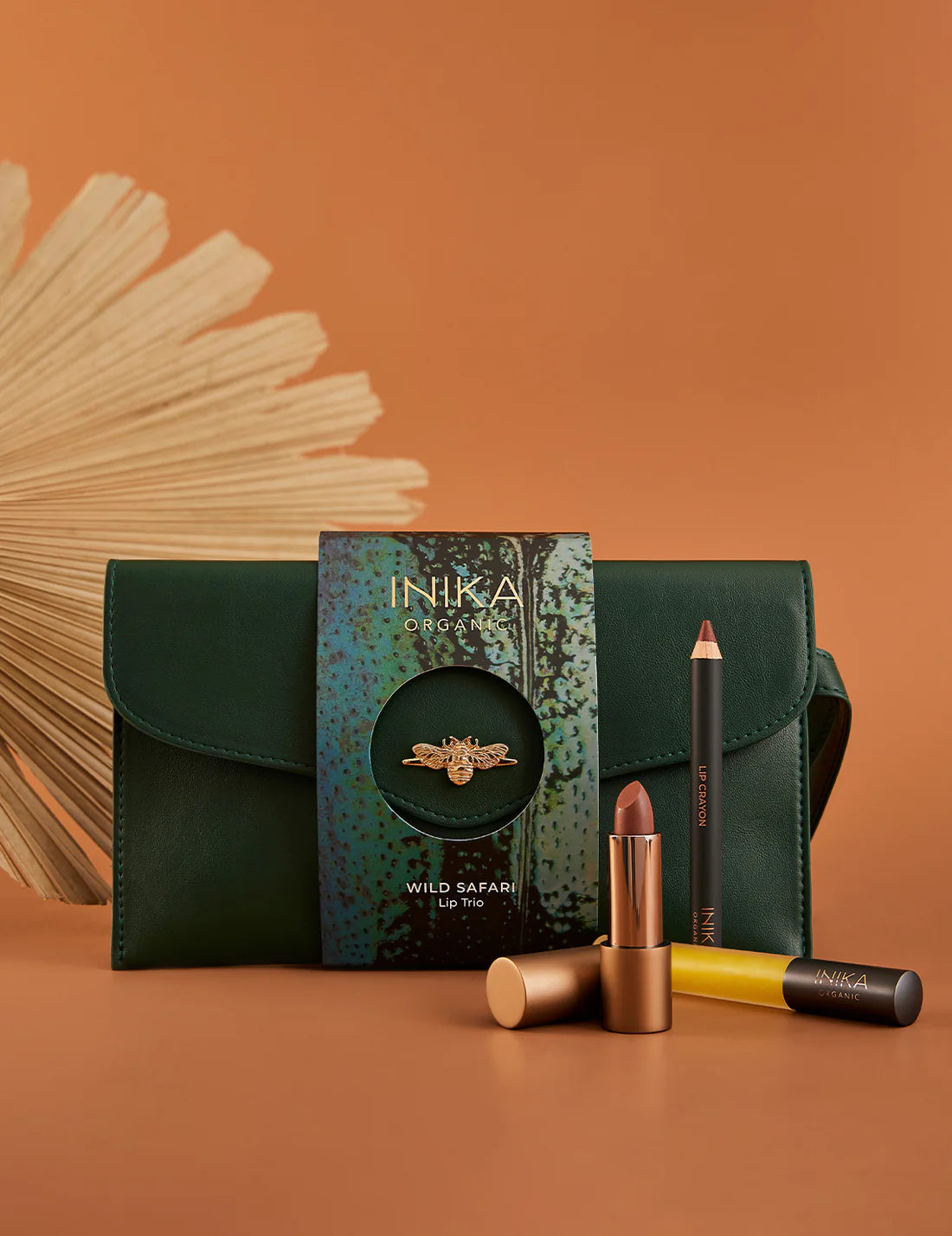 INIKA Organic Wild Safari Lip Trio