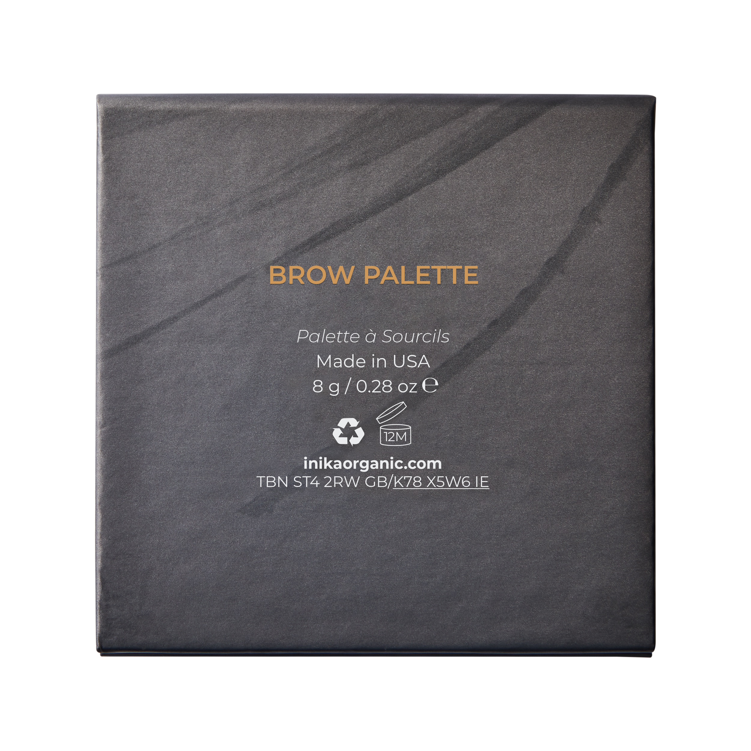 INIKA Organic Brow Palette 8g