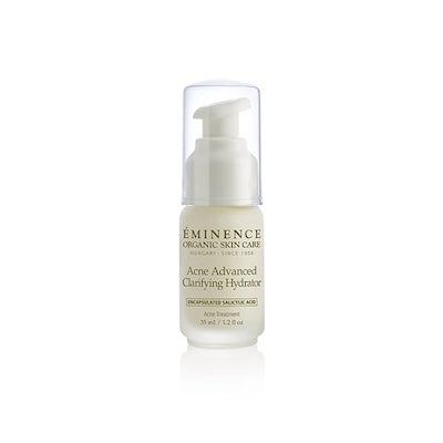 Éminence Organic Acne Advanced Clarifying Hydrator in 35ml pump bottle
