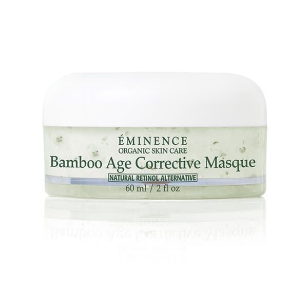 Éminence Organic Bamboo Age Corrective Masque 60ml in screw top see through jar
