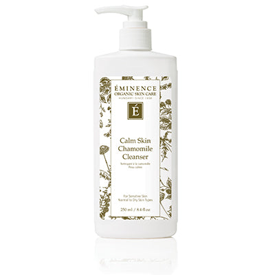 Éminence Organic Calm Skin Chamomile Cleanser 250ml in pump bottle