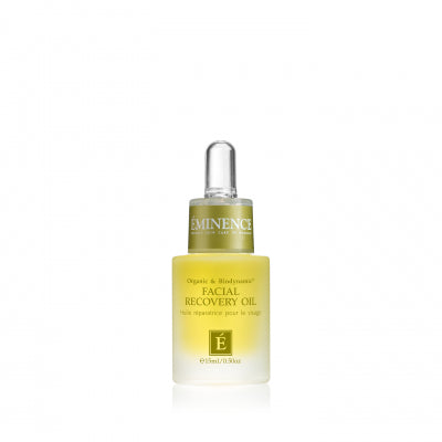 Éminence Organic Facial Recovery Oil 15ml in pipette bottle