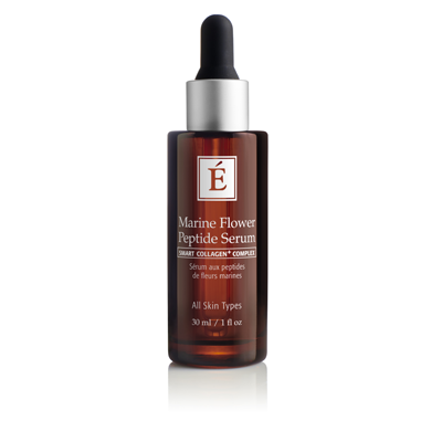 Éminence Organic Marine Flower Peptide Serum 30ml in brown glass bottle with pipette topper