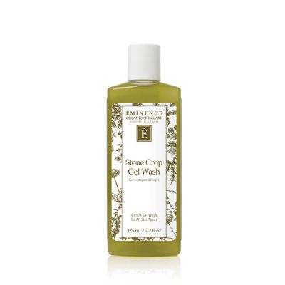 Éminence Organic Stone Crop Gel Wash in plastic bottle