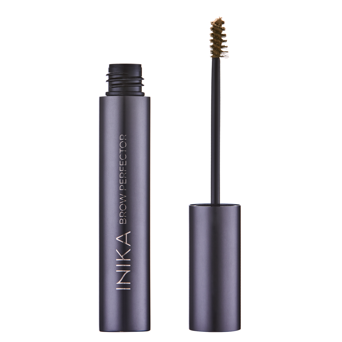 INIKA Certified Organic Brow Perfector 6.5ml in birch open top