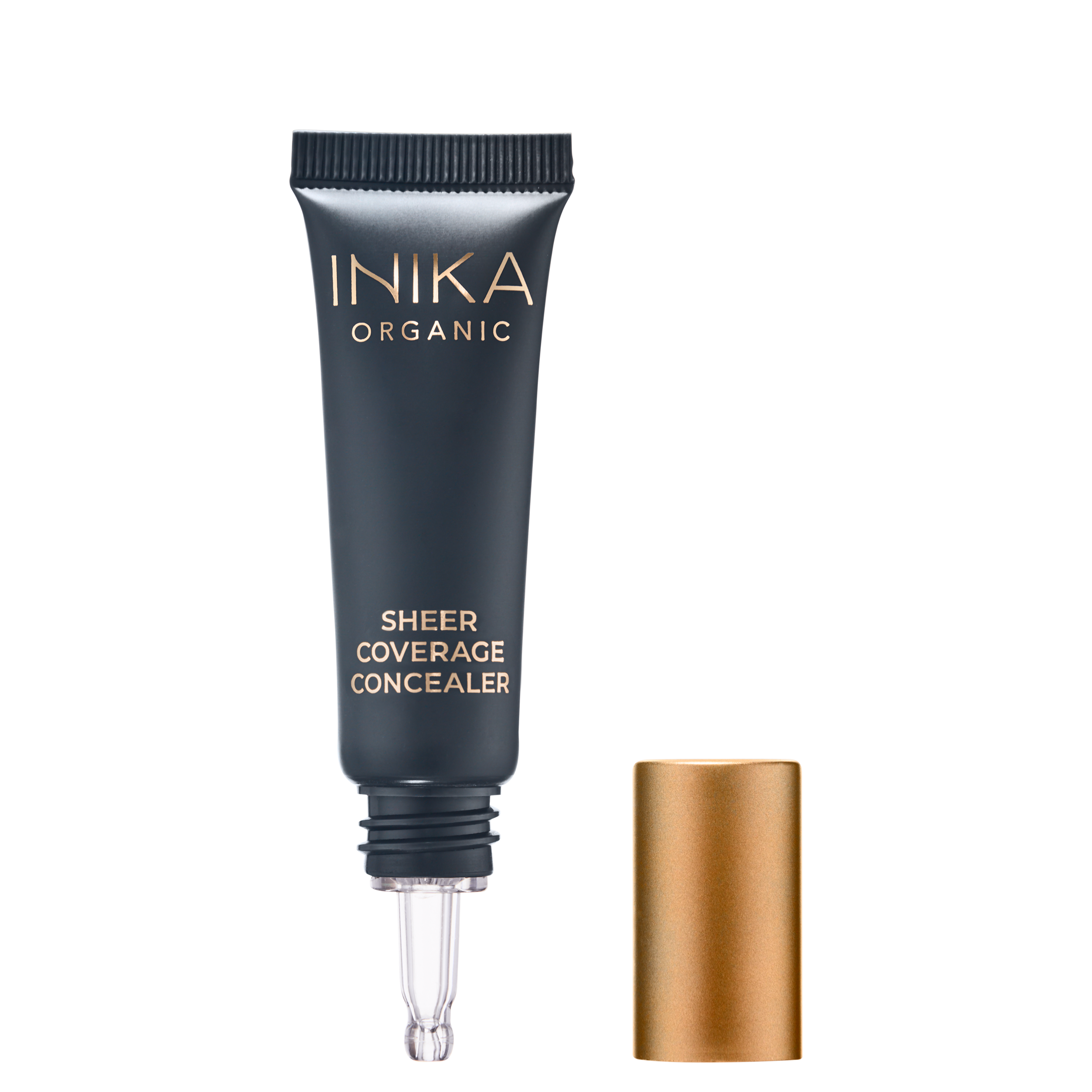 INIKA Certified Organic Sheer Coverage Concealer 10ml Porcelain open