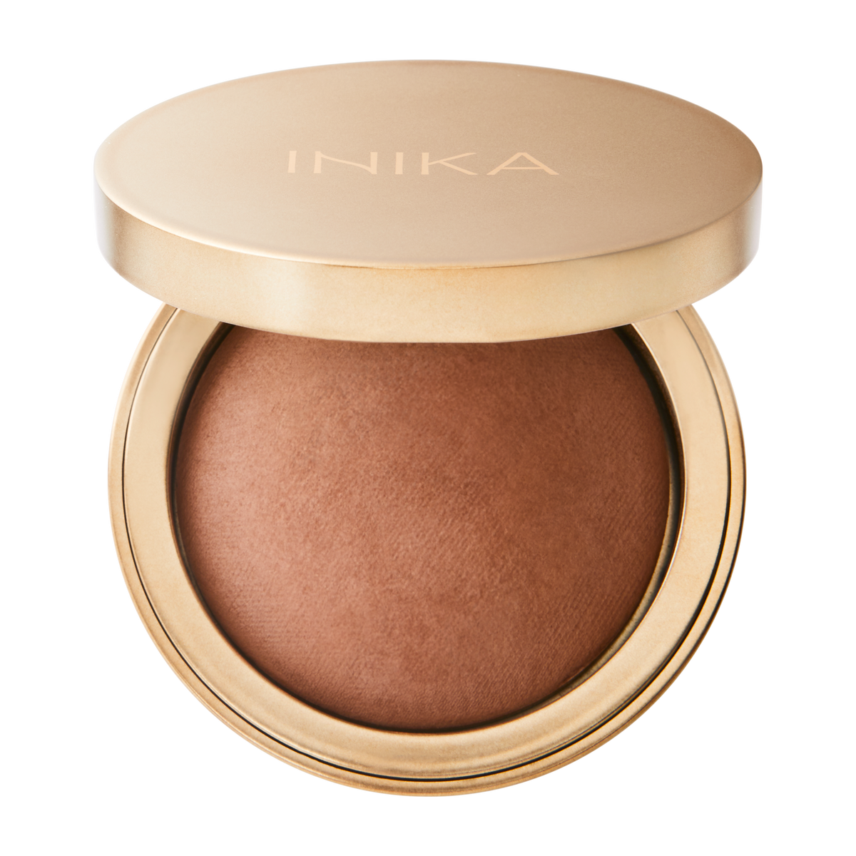 INIKA Organic Baked Mineral Bronzer 8g Sunbeam open