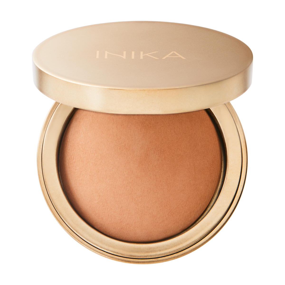 INIKA Organic Baked Mineral Bronzer 8g Sunkissed open