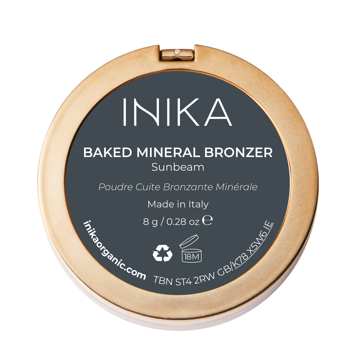 INIKA Organic Baked Mineral Bronzer 8g rear