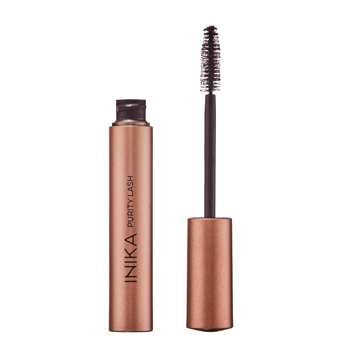 INIKA Certified Organic Purity Lash Mascara 8.5ml lid off