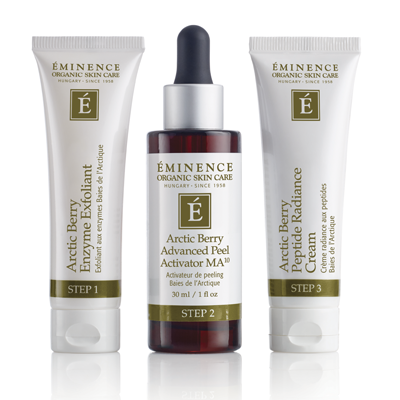 Éminence Organic Arctic Berry Peel & Peptide Illuminating System